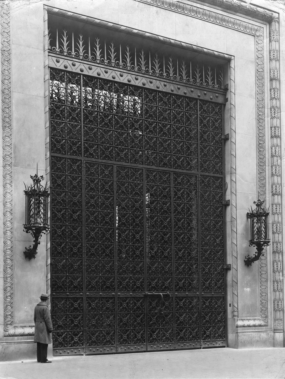 Wrought Iron Gates (Packard Building), Philadelphia 1924